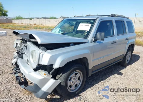 2013 Jeep Patriot Sport из США, поврежденный, VIN 1C4NJPBA7DD130017